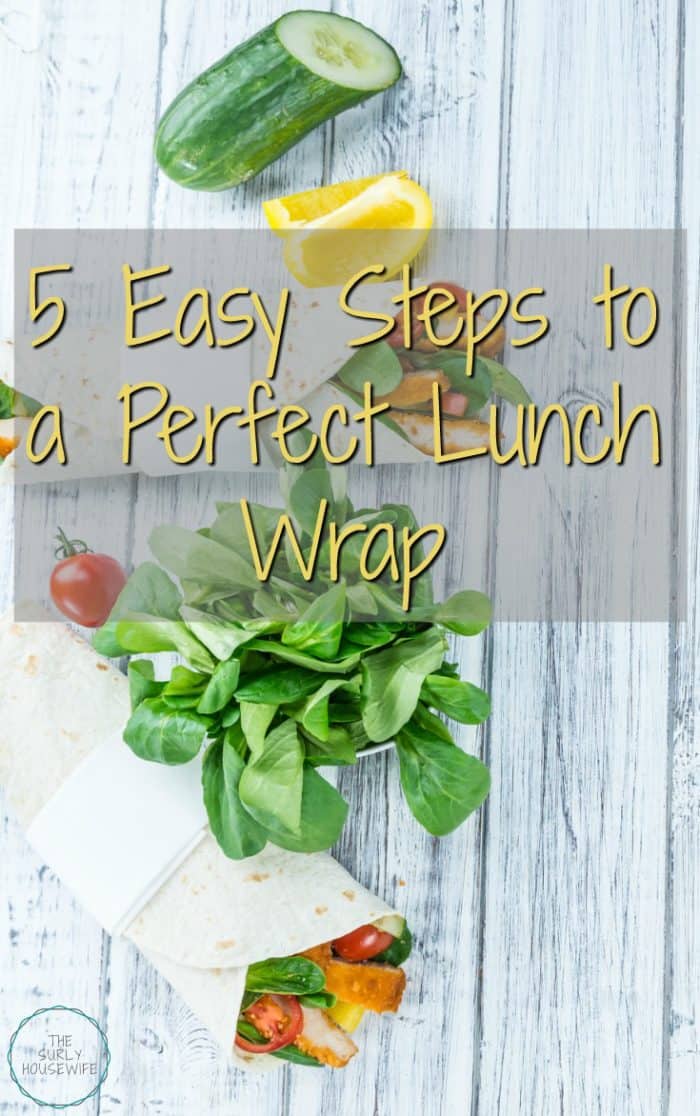 Lunch wraps are a perfect sandwich alternative. In five simple steps, you can make an easy and healthy sandwich wrap. Brown bagging it never tasted so good!