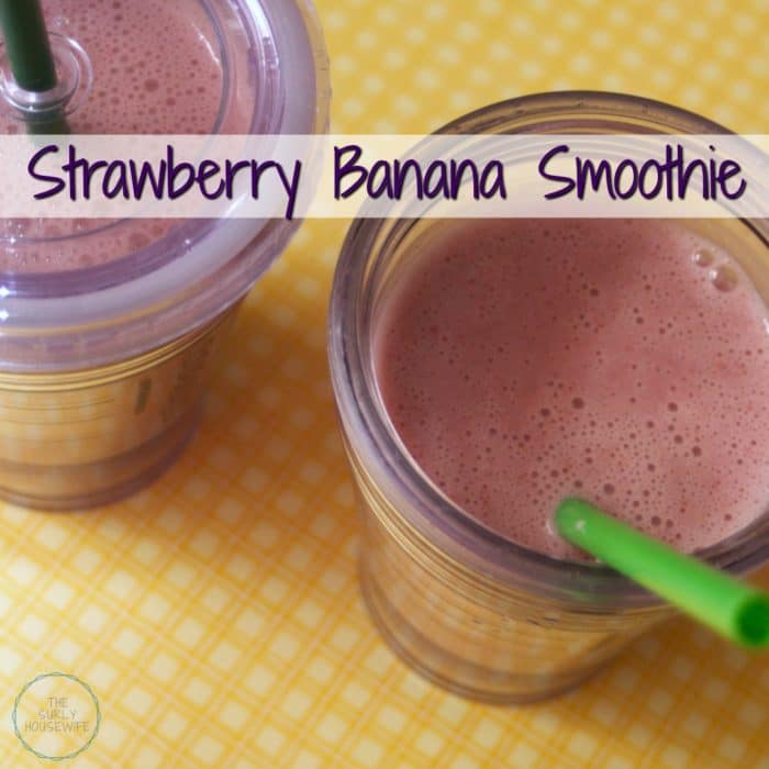 Strawberry Banana Smoothie