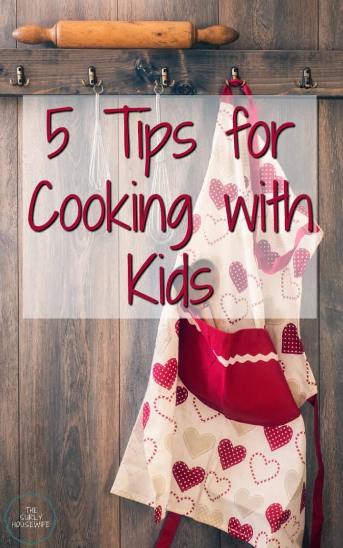 Cooking with kids can be stressful. But it doesn't need to be!! With these 5 simple tips, you will love having the kids in the kitchen with you!