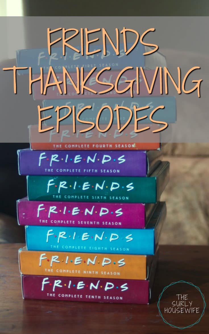 Friends is an excellent tv show to binge watch. It's funny, nostalgic, and filled with great one liners. One of my absolute favorite episodes is the Thanksgiving episode with Brad Pitt. Click here to see some of my favorite moments from the show!