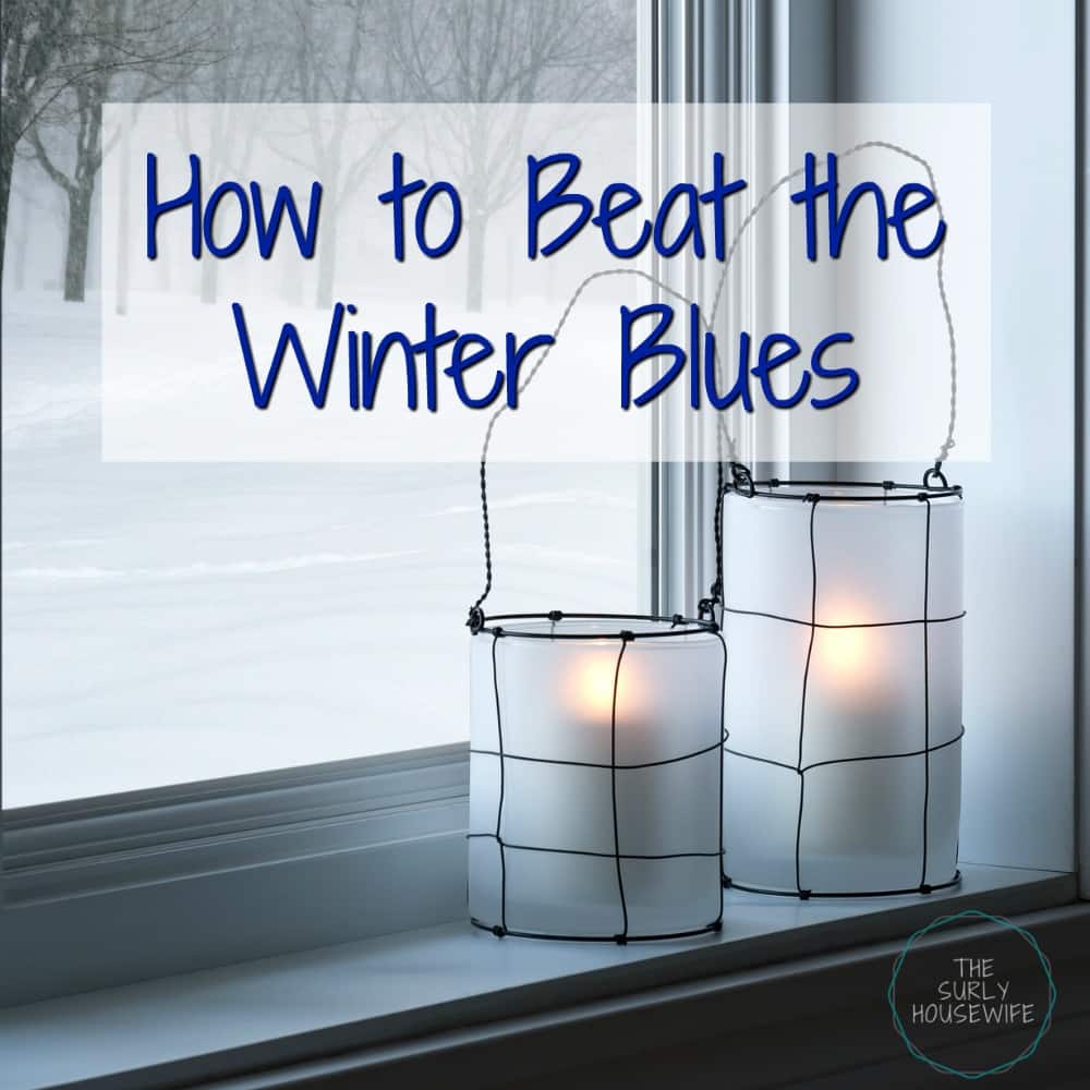 Does winter get you down? Check out this post for tips on how to beat the winter blues and keep your house cozy all winter long!