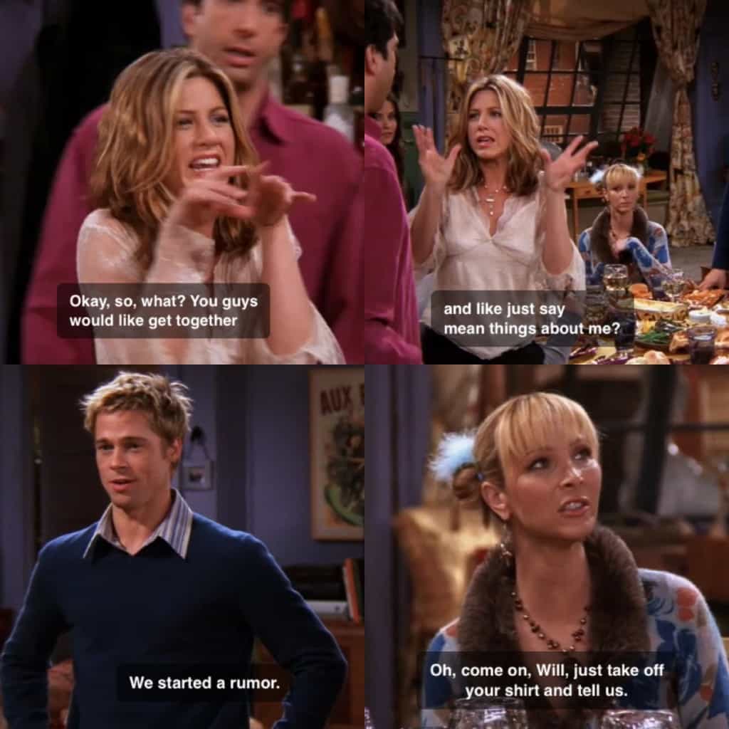 Brad Pii on Friends