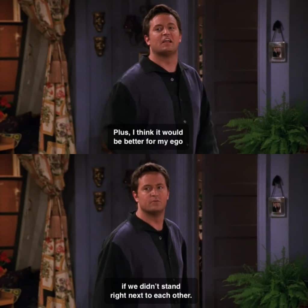 Chandler Bing Friends Thanksgiving