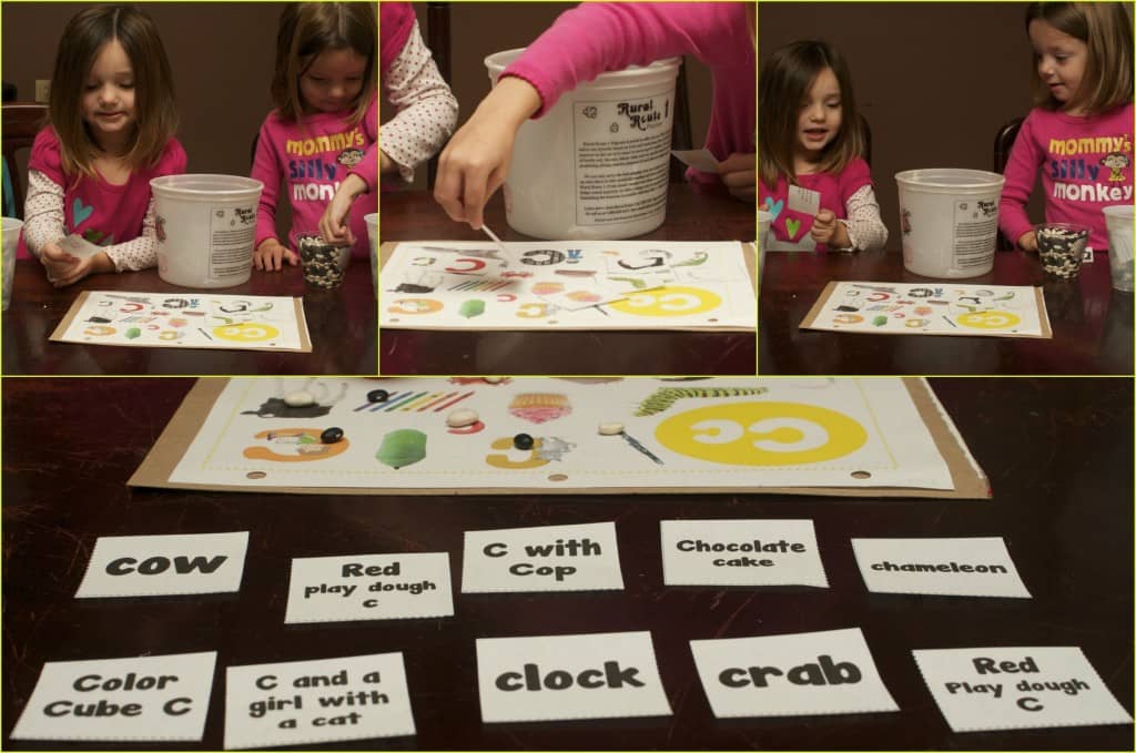 Letter C sensory activity