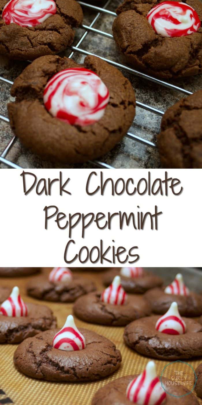 Chocolate Peppermint Cookies | Christmas Cookies | Double Dark Chocolate Peppermint Cookies |Easy Christmas Cookie Recipe