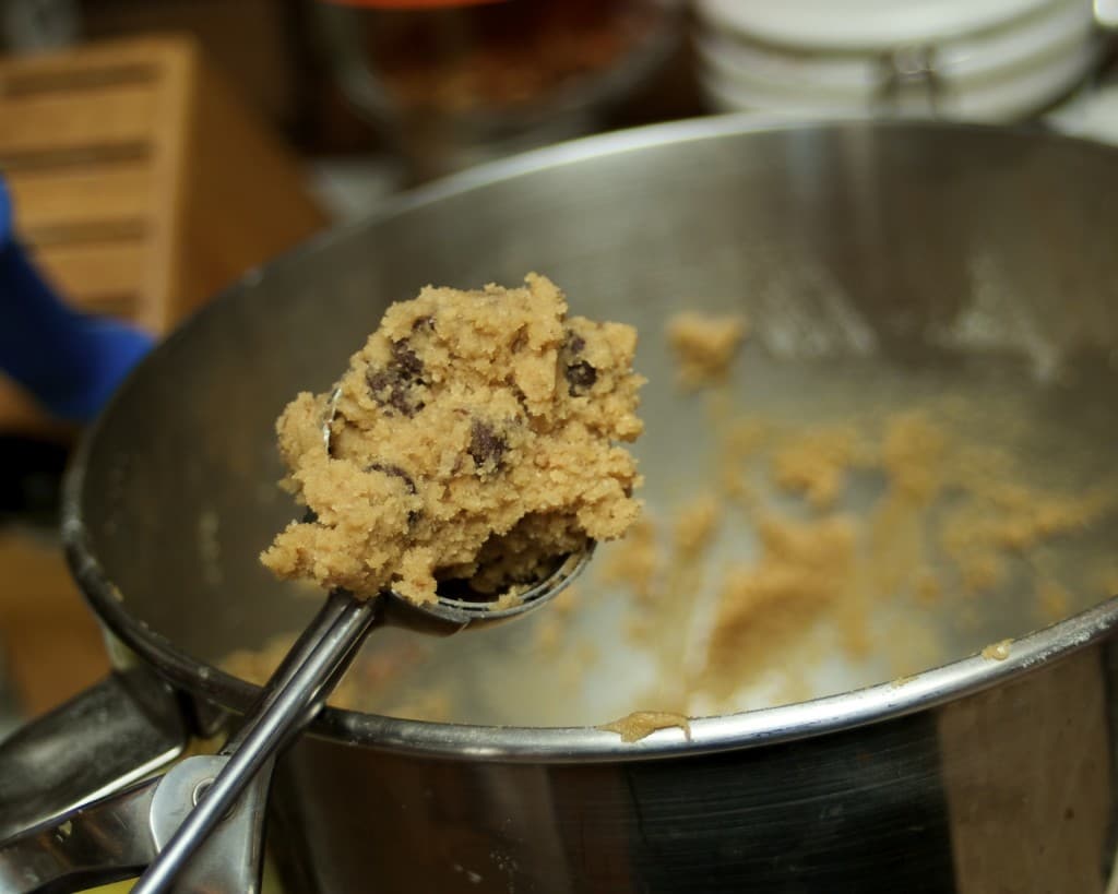 chocolate chip cookie dough