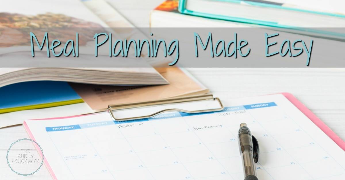 Meal Planning Made Simple Two Beginning Steps