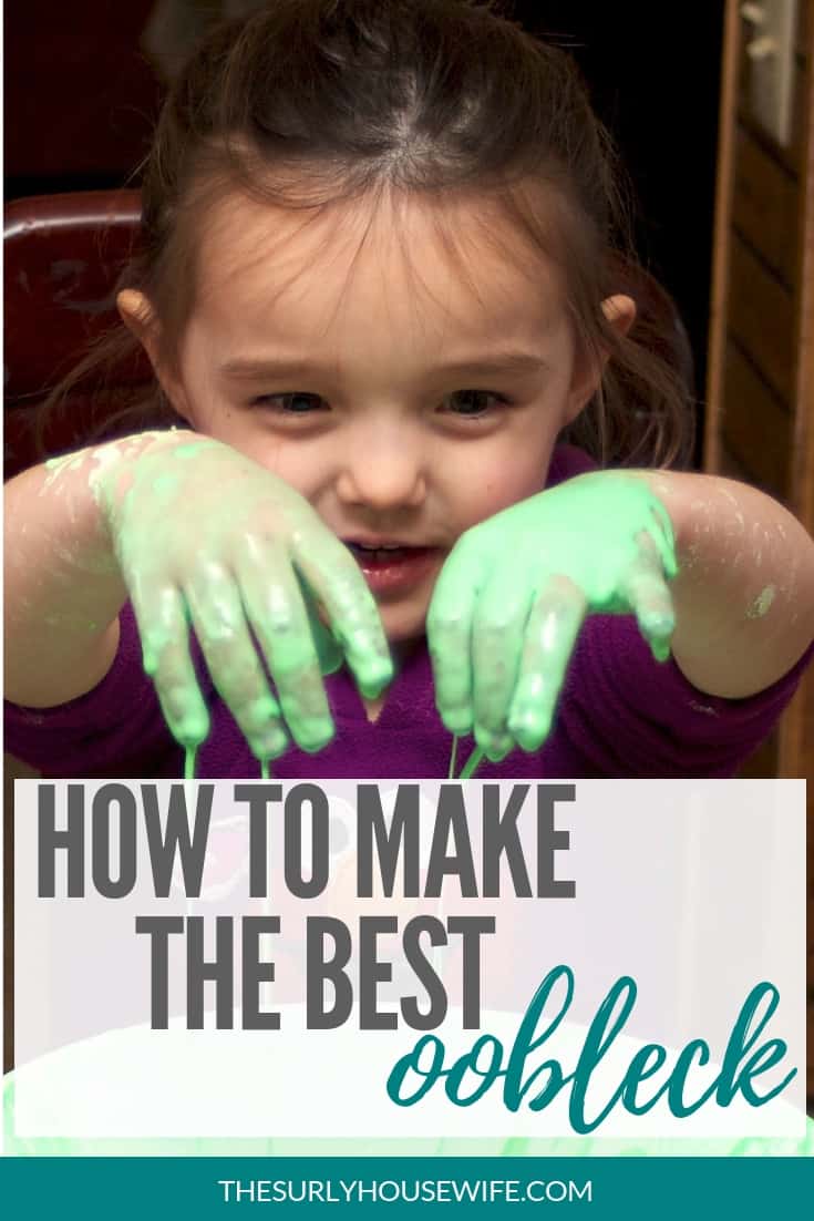 This method produces the best oobleck recipe. A great source of messy fun for kids. With just a few simple ingredients, your kids will have hours of fun.