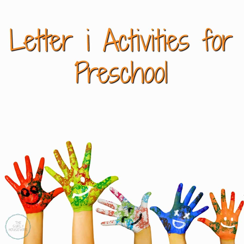 letter i activities for preschool