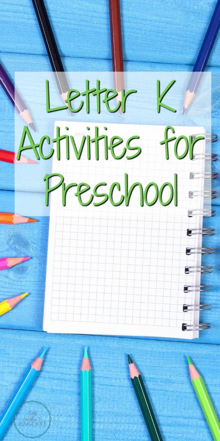 Need letter K activities for preschool? Check out this post for 4 simple letter K crafts and activities for homeschoolers