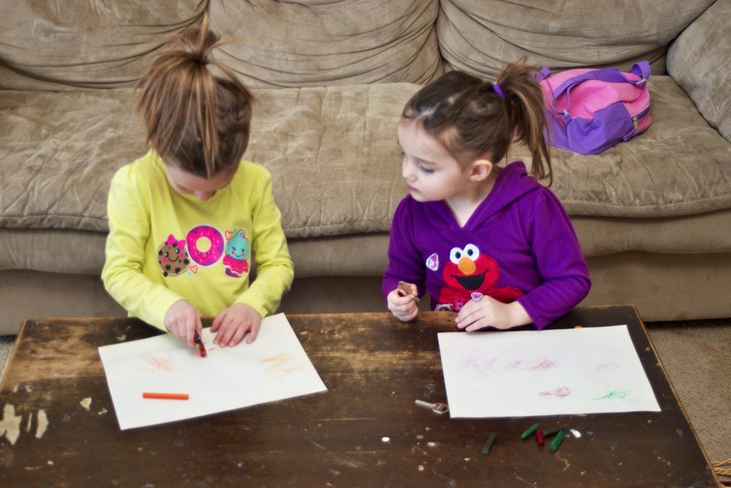 K is for key. Key rubbing activity for preschoolers.