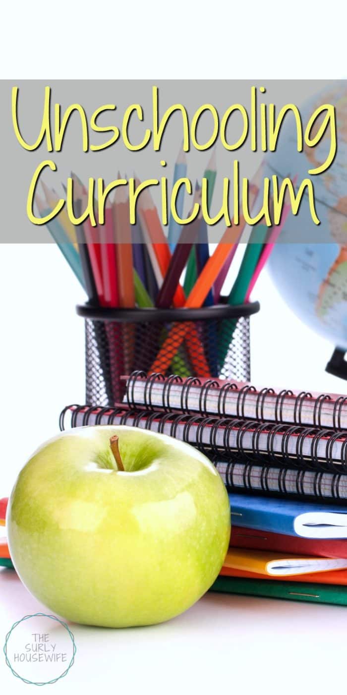 What does an unschooling curriculum look like? A free flowing schedule that keeps kids occupied with minimal planning. Click here to find out!