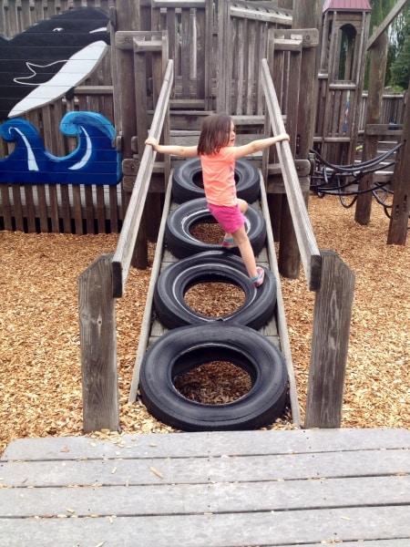 Little girl at Riverside Park, Watertown, WI