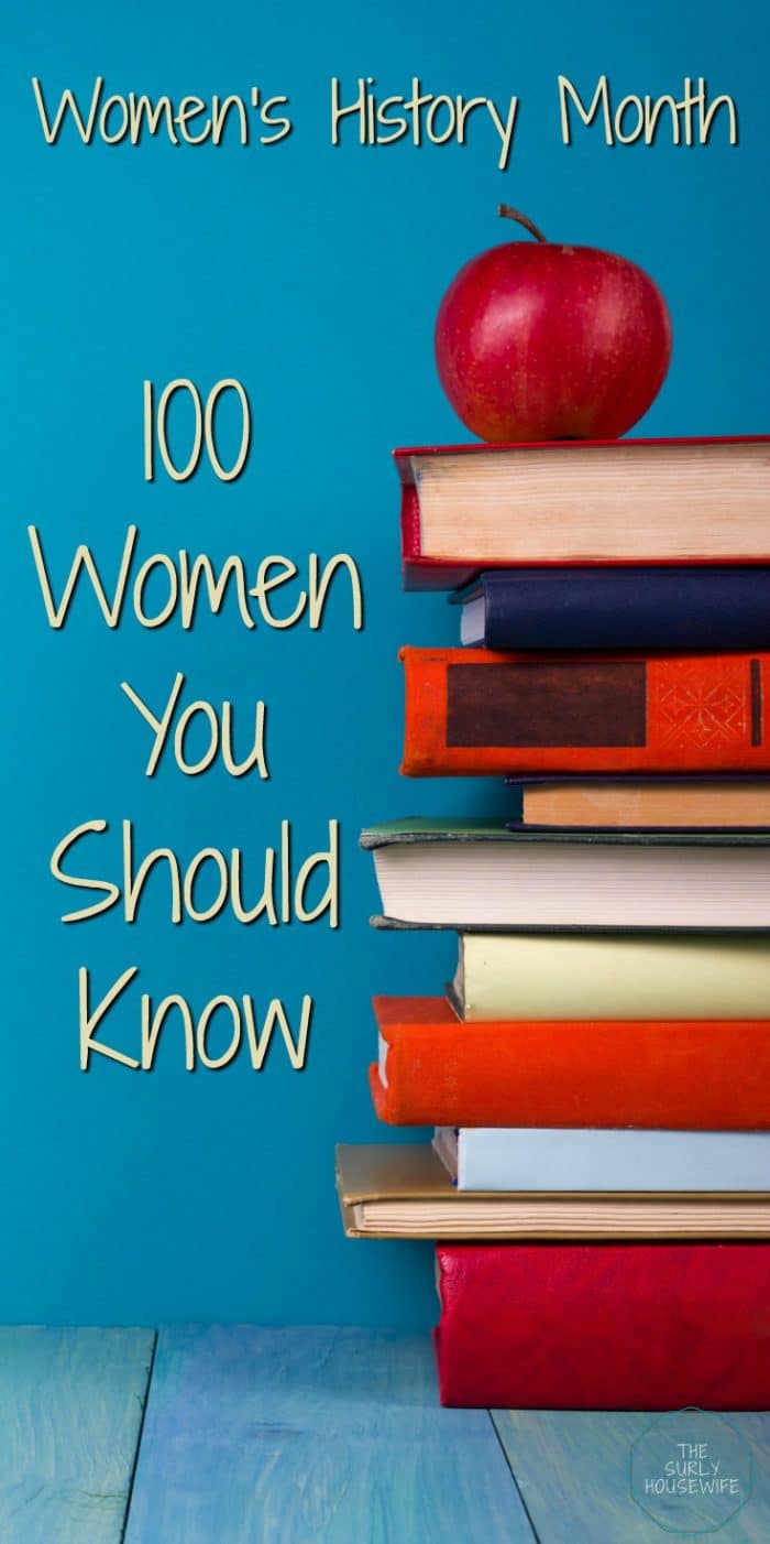 March is Women's History Month. This list of 100 women is guaranteed to give you ideas for bulletin boards and activities for the month of March. The list includes authors, athletes, entertainers, humanitarians and more! The last category is my fave!!