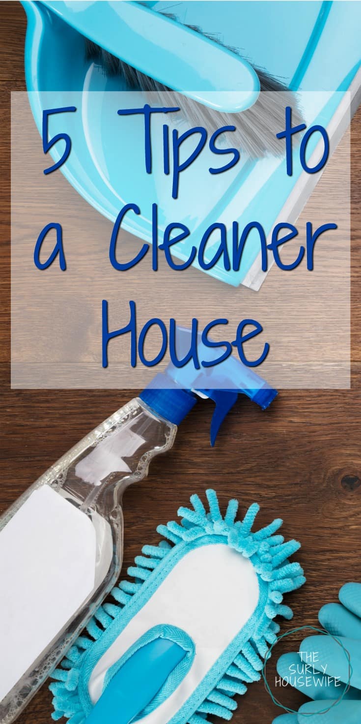 Hate cleaning but want to get your house in order? Here are 5 tips to a clean house where you will get your house in order in as little as 30 minutes a day.