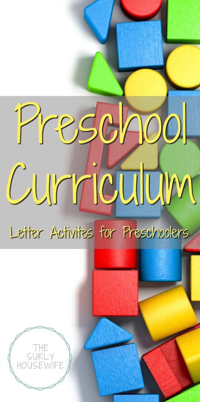 Looking for preschool curriculum for your homeschool? Click to see 10 of our favorite letter activities for preschoolers!