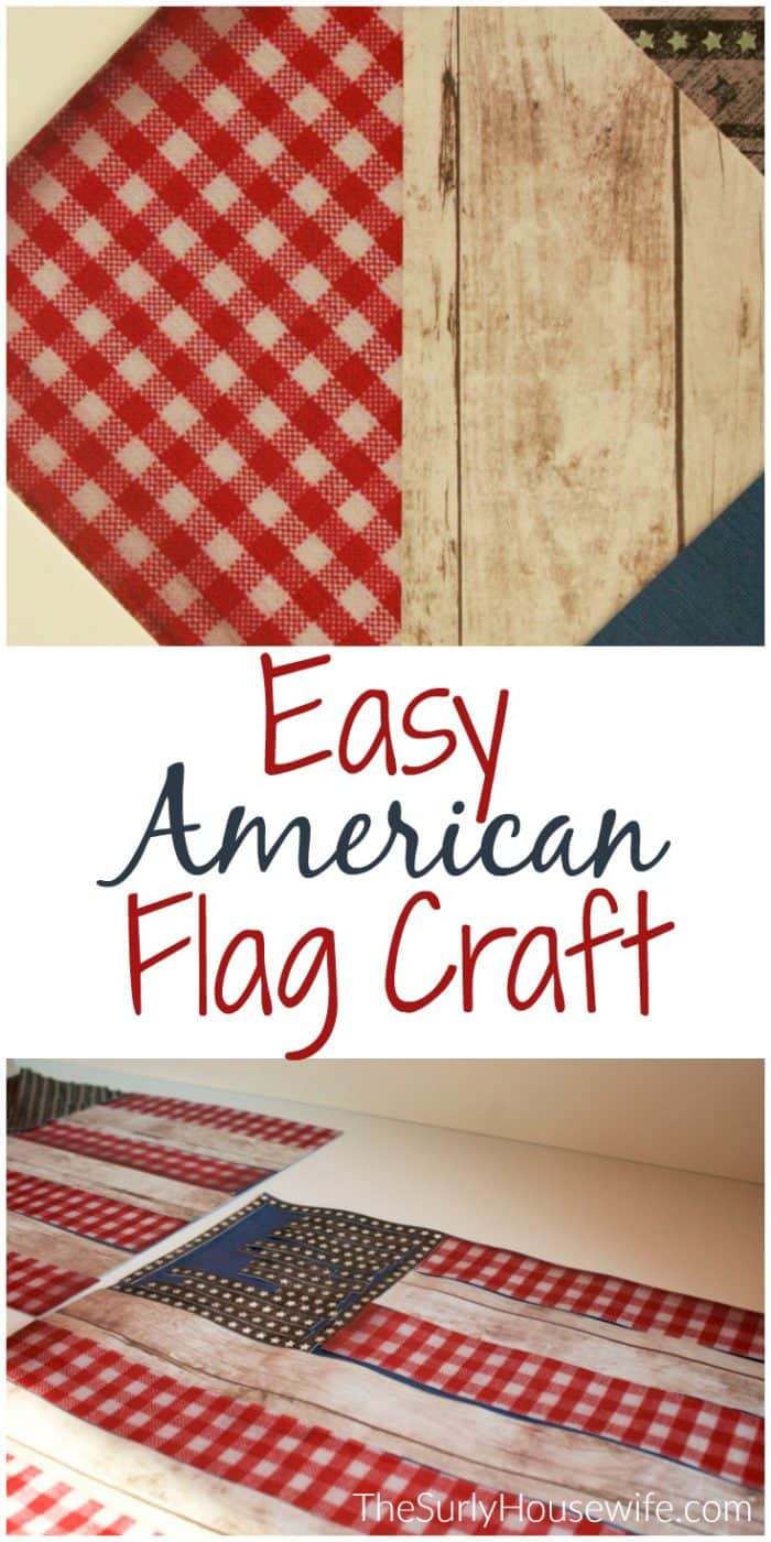 Do you want to do American Flag craft for Veteran's Day for kids? Do you have a ton of scrapbook paper? Then check out this post for an easy DIY scrapbook paper craft project the kids will love!