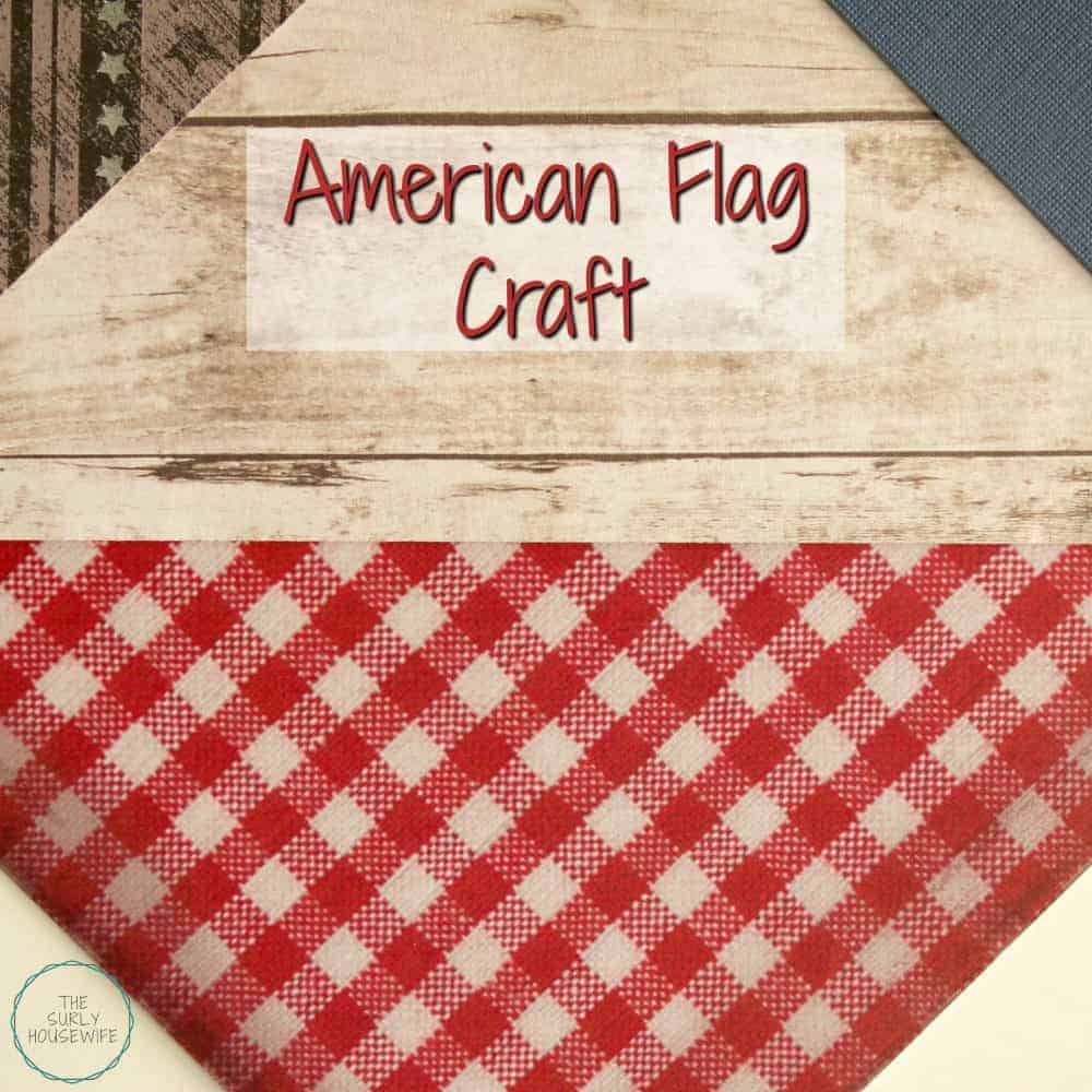 American Flag Craft