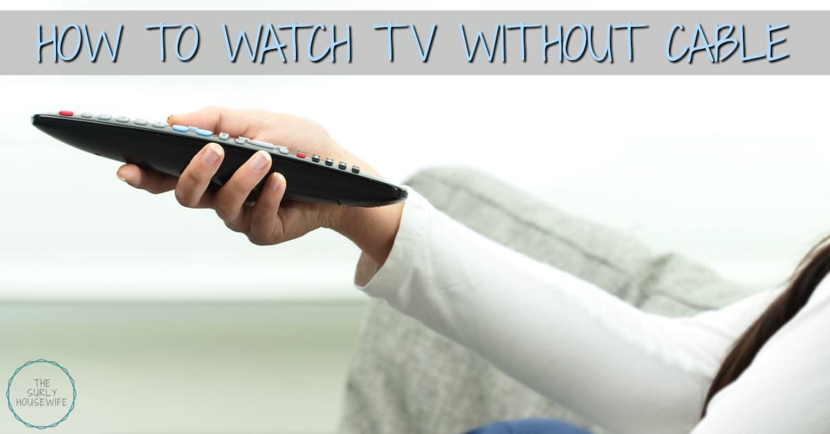 How to Watch TV Without Cable  A TV Addict's Guide to Cutting Cable