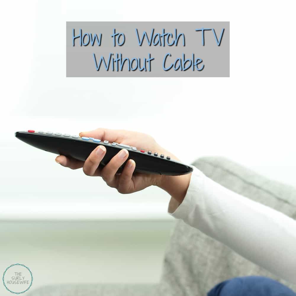 How to Watch TV Without Cable  A TV Addict's Guide to Cutting Cable
