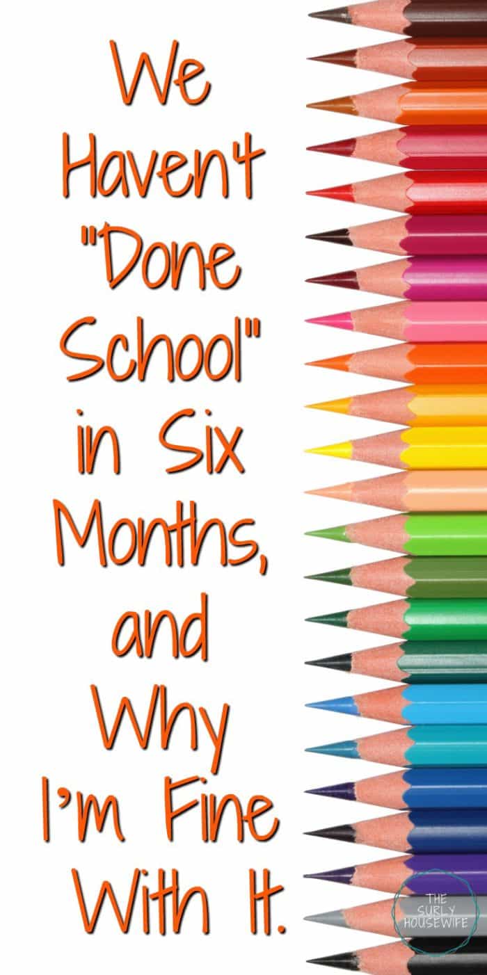 What does unschooling look like? It doesn't look like we