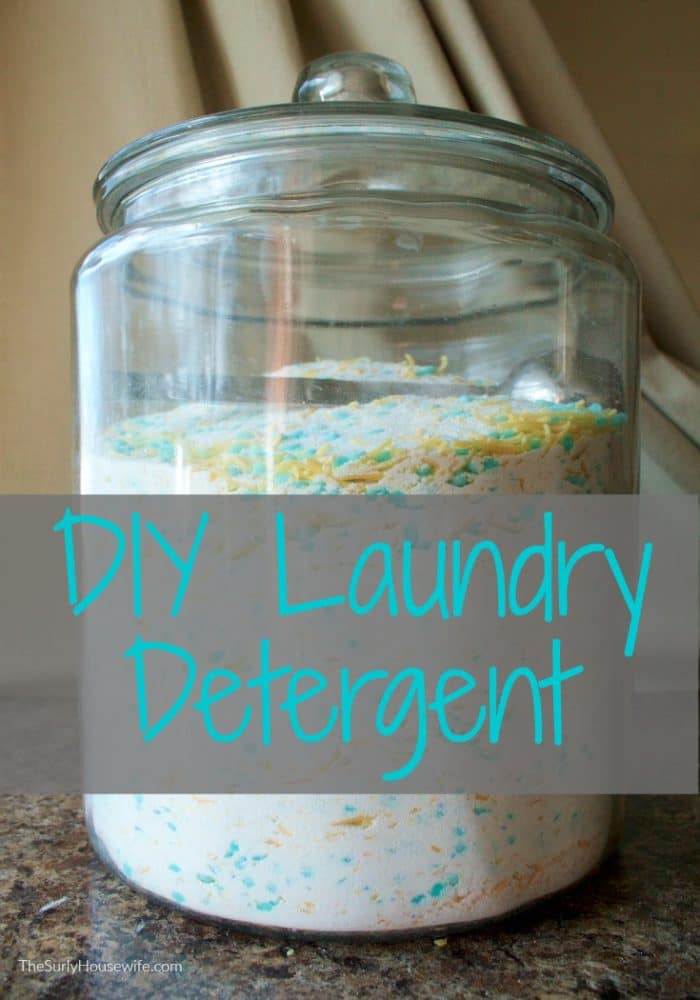 Laundry is an endless chore in any house. This method for DIY laundry detergent will change the way you do laundry. Click here for recipe!