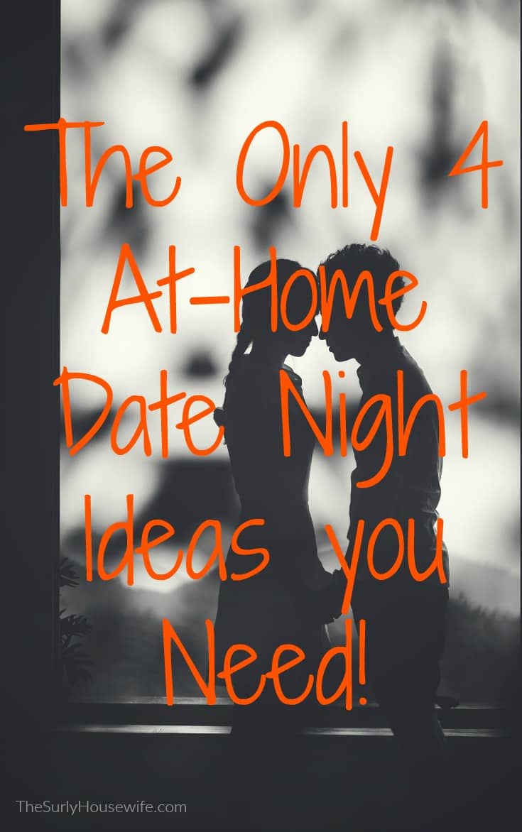 Date night ideas and themes are a dime a dozen but I think you really only need 4 at-home date night ideas. Check them out here!