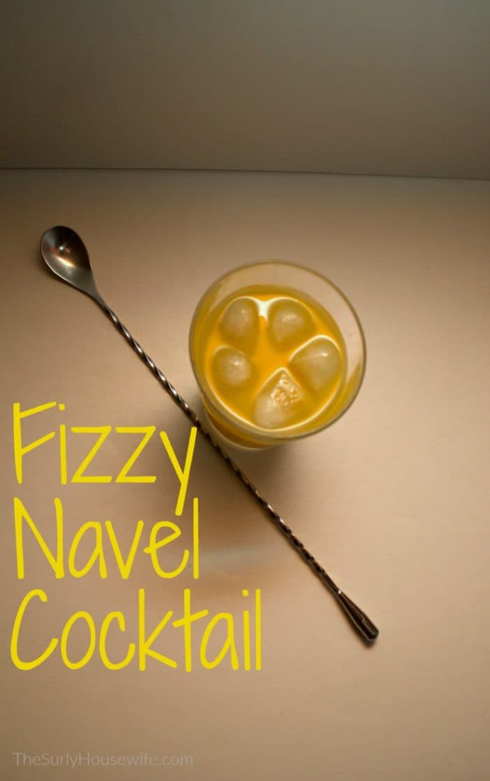 The fizzy navel cocktail is an easy vodka recipe which closely resembles the screwdriver. Check out this post for a Skinnygirl Vodka Drink!