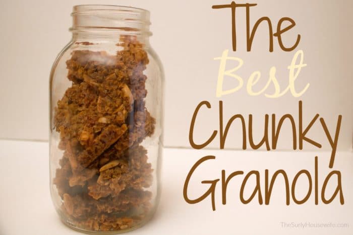 Chunky Granola Recipe