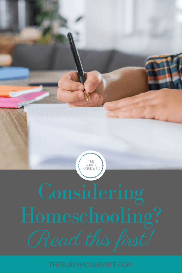 Have your found yourself asking, "Should I homeschool my kids?" Check out this post for homeschool advice and considerations.