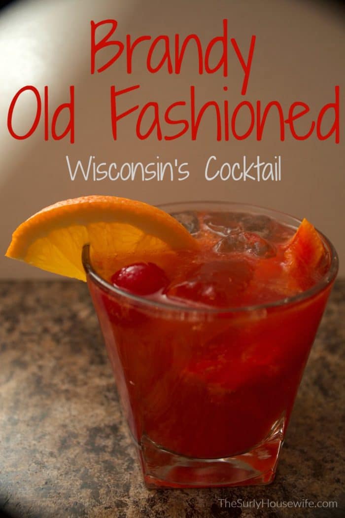 Wisconsin's version of the Old Fashioned cocktail, the brandy old fashioned! It can be sweet or sour but it's a simple recipe either way.