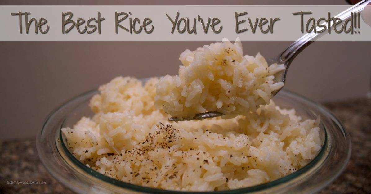 How to Make Butter Rice The Secret to the Best Tasting Rice Recipe