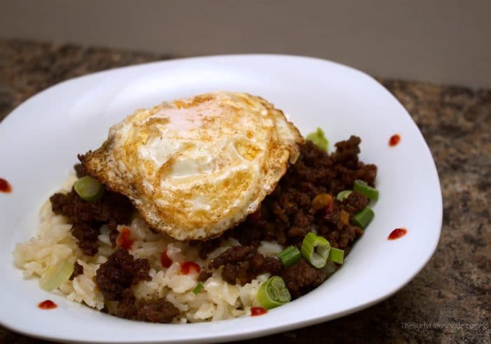 Korean Beef with egg