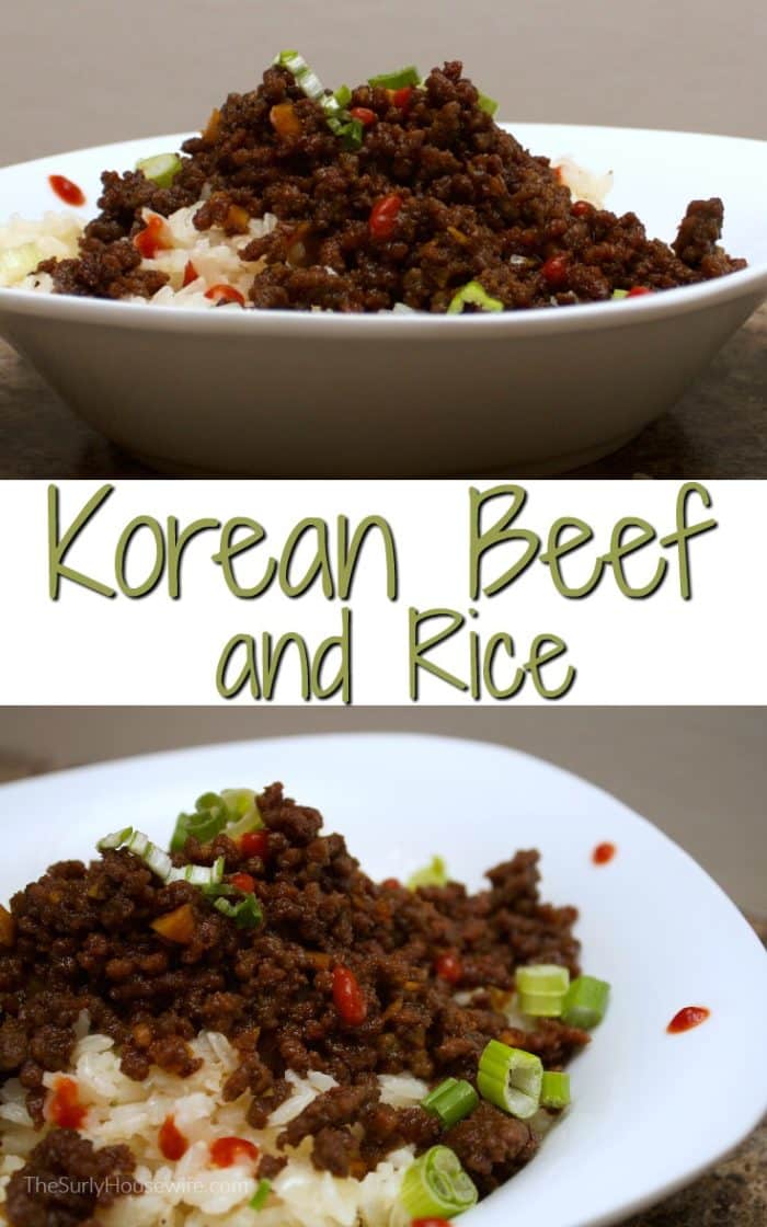 This easy Korean beef recipe uses ground beef so it is the perfect weeknight meal. It's a quick version of the dish bulgogi It's fast, easy, and satisfying!