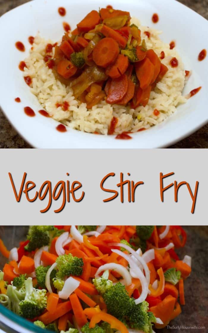 Veggie stir fry is one of my go-to recipes. It is quick, easy adapt, and nutritious. And best of all my family loves it. Click here for the recipe!! 