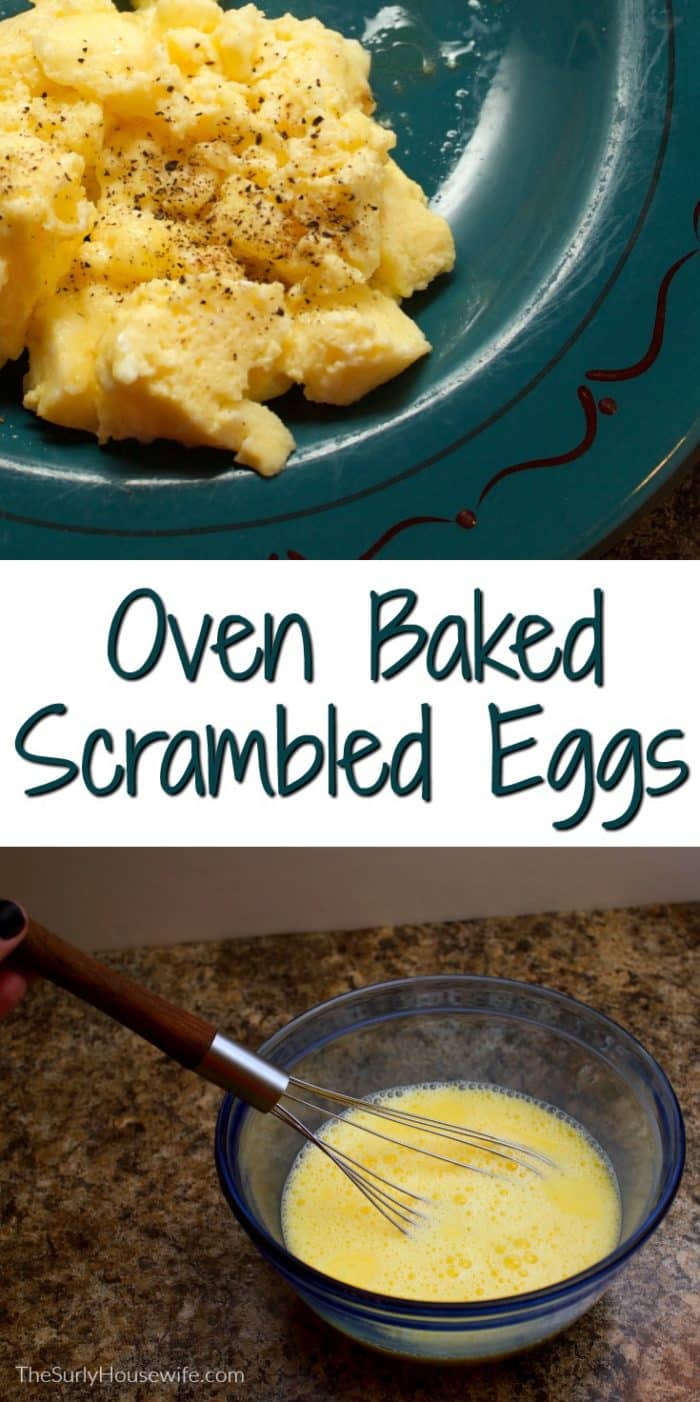 Want to know the secret to foolproof scrambled eggs? Searching for the best scrambled eggs recipe? Try my oven Baked Scrambled Eggs Recipe!