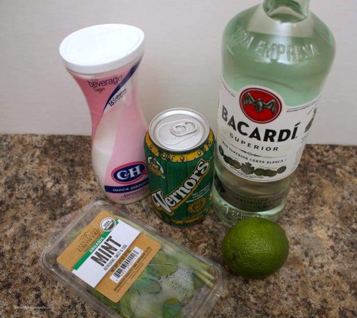 Ginger Mojito Ingredients