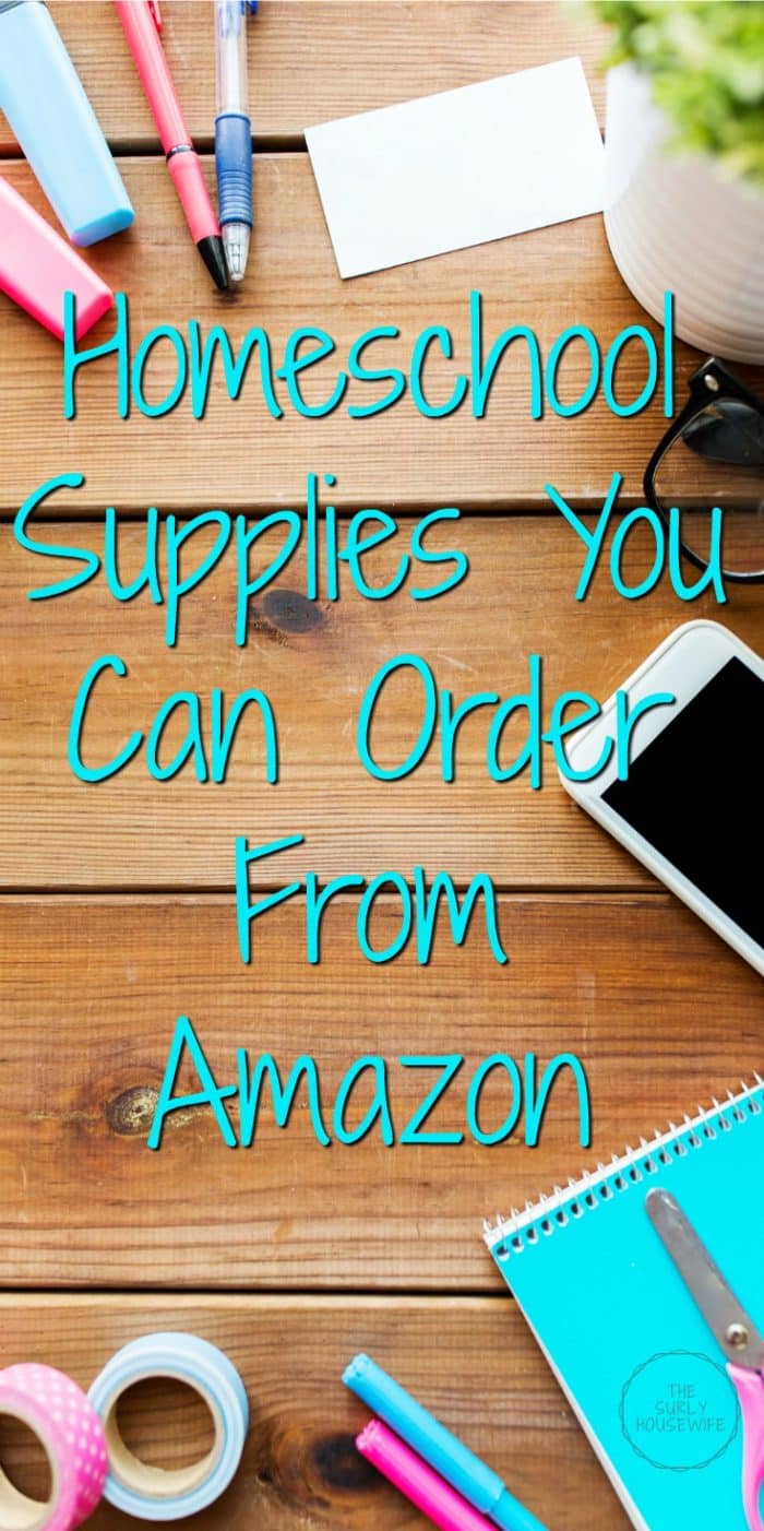 Looking for a list of homeschool supplies? Need tips on where to buy your supplies? Check out this post for 10 homeschool supplies from Amazon!