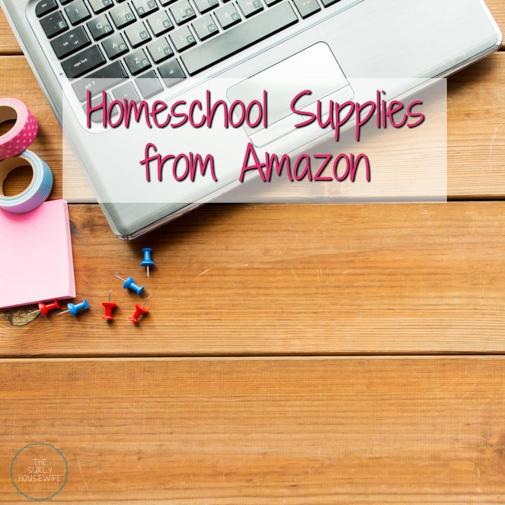 Looking for a list of homeschool supplies? Need tips on where to buy your supplies? Check out this post for 10 homeschool supplies you can get from Amazon!