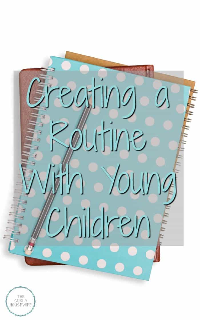 Do you feel like you are in survival mode with your kids? In this post learn how to organize a routine with young children to bring joy back into your home.