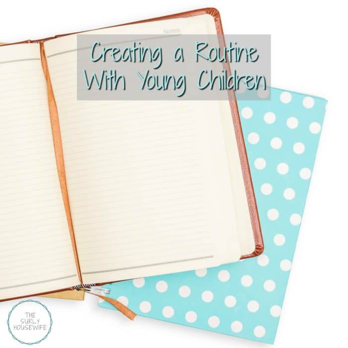 Do you feel like you are in survival mode with your kids? In this post learn how to organize a routine with young children to bring joy back into your home.