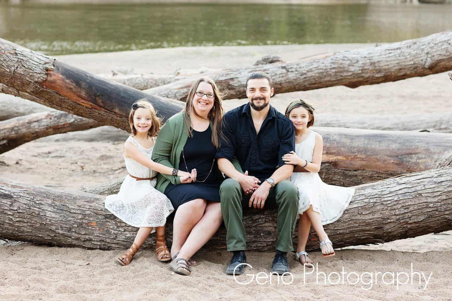 Outdoor family photo session