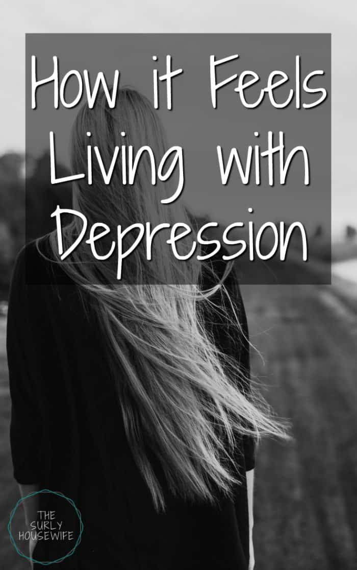 Have you ever wondered what it’s like to live with depression? What does it feel like to be depressed? Click here to find out more! | Living with Depression | depression | depression recovery | depression quotes | depression symptoms