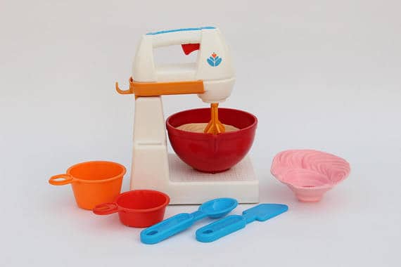 1989 Fisher Price Fun with food Mixer set 2114