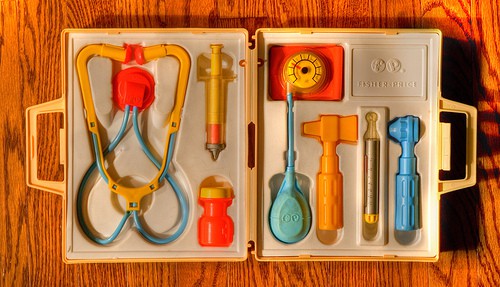 Vintage Fisher Price Doctor Kit