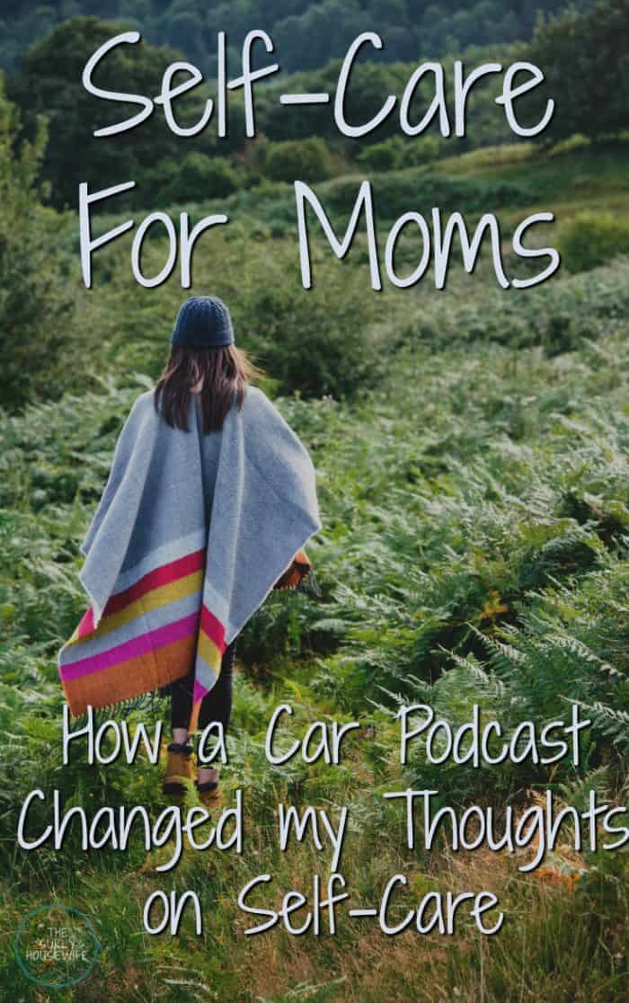 I haven't always taking the best care of myself since I became a mom. Check out this blog post to find out how a car podcast, water wells in Africa, and running errands gave me my latest aha-moment! 