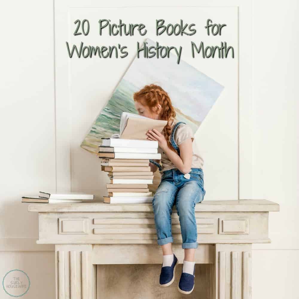 Do you love reading books where you say, "I never knew that?!" Then check out this post for 20 picture books about strong women you can read during Women's History Month!