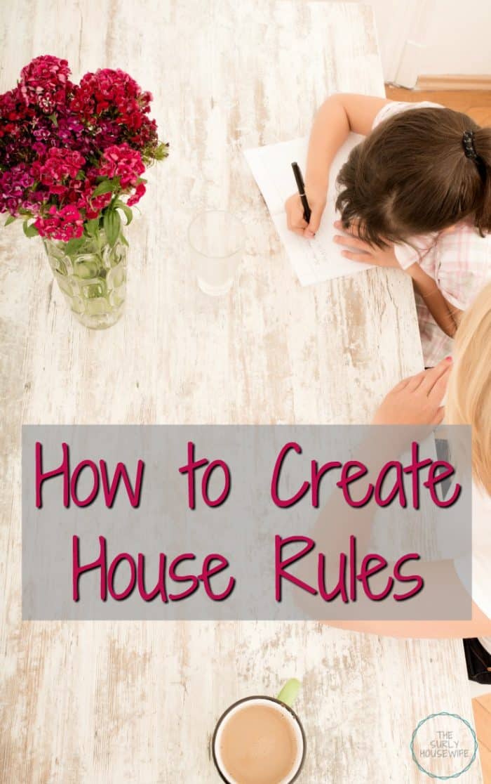 To get your home running smoothly, it is important to establish a list of house rules so your children will know what expect. Click on this post to learn how to create house rules for kids!