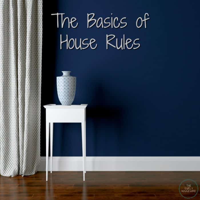 How to create house rules for kids