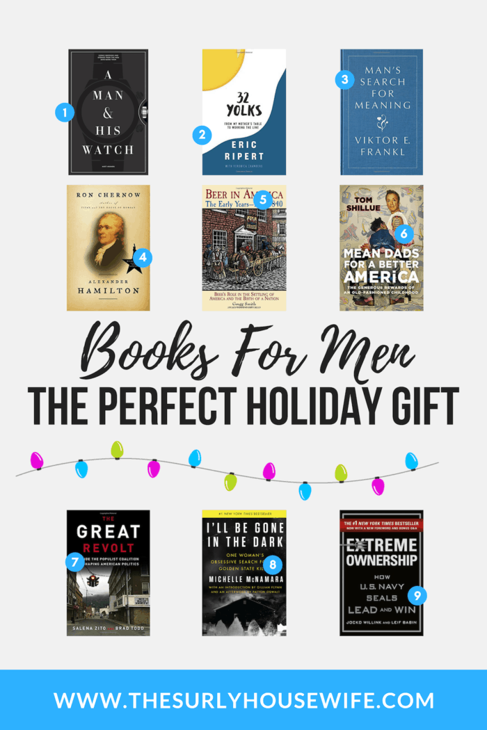 Top books men will love to receive as a gift